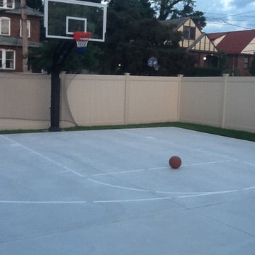 Jose P's Pro Dunk Platinum Basketball System on a 28x32 in Staten Island, NY