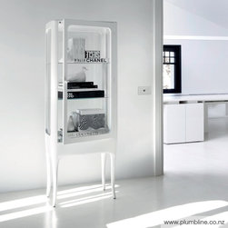 Hayon Small Glass Cabinet By Plumbline - Bathroom Cabinets