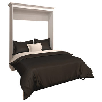 Versatile By Bestar 64" Full Wall Bed, White