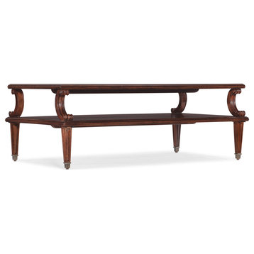 Hooker Furniture 6750-80110 Charleston 50"W Wood Top Cherry and - Maraschino