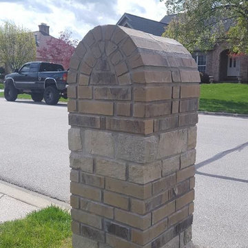 Stone and Brick Mailbox @ Whitmoor Golf course ( # 2 )