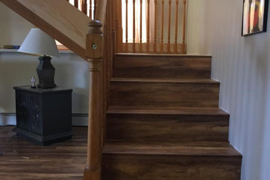 Inspiration for a staircase remodel in Other