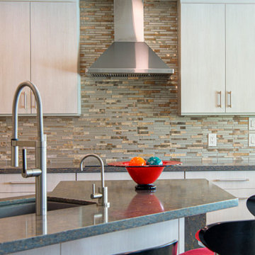 Modern Kitchen Remodel after a flood