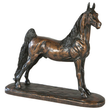 Saddlebred Horse Sculpture