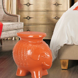 Ceramic Stool - Footstools And Ottomans