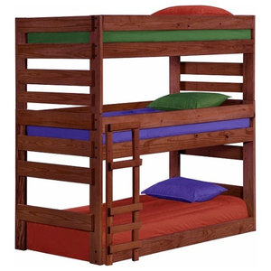 Cass County Twin Xl 3 Bed Bunk, 3 Stacked Bunk Bed