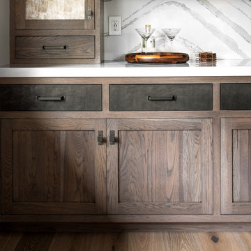 Glamorous Storage and Serving Area