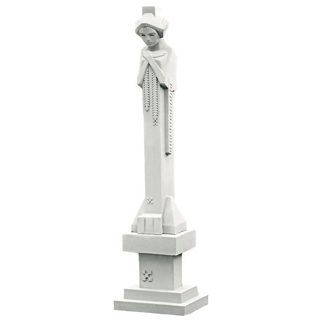 Frank Lloyd Wright Sprite Sculpture with Pedestal
