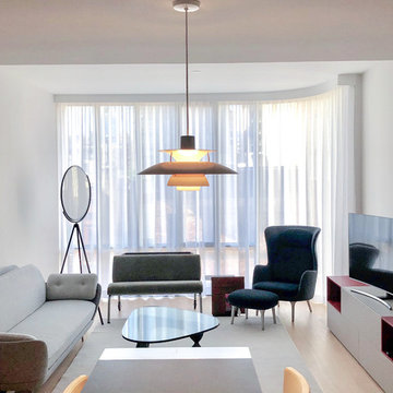 565 Broome Soho – Manual Curved Drapery