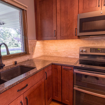 Project 3259-1 - Cape Cod Craftsman Kitchen + Bathroom + Fireplace Remodel