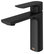 VIGO Davidson Single Hole Bathroom Faucet, Matte Black