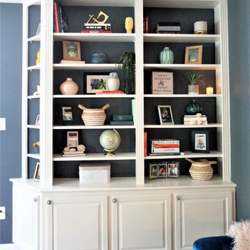 Eldersburg residence- Mid-Century Modern Home Office
