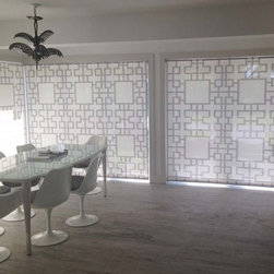 Delia Shades' "Wave Lattice" - Roller Shades