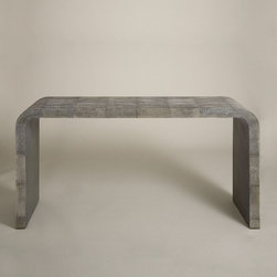 Ann Shagreen Waterfall Console - Side Tables And End Tables