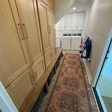 East Cobb Mudroom and Laundry Room by Atlanta Curb Appeal