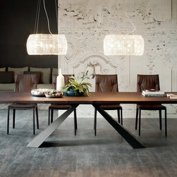 Eliot Wood Dining Table by Cattelan Italia - $4,411.00 - Dining Tables