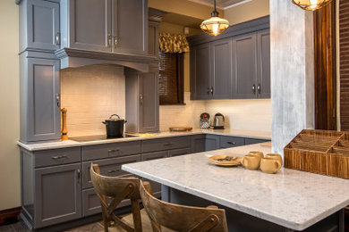 Kitchen - transitional kitchen idea in Philadelphia