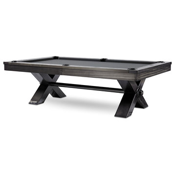 VOX Steel Pool Table With Upgraded Accessories by Plank and Hide