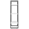 Vidaxl Storage Shelf White 23.6"x11.8"x41.3" Chipboard