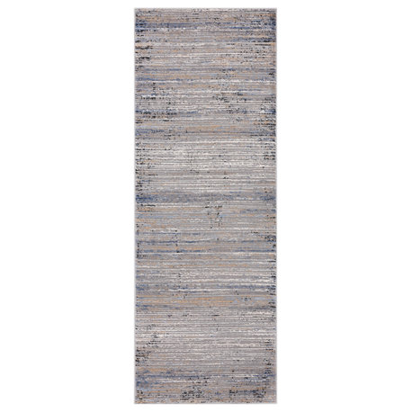 United Weavers Austin Westway Blue Runner Rug 2'7"x7'4"