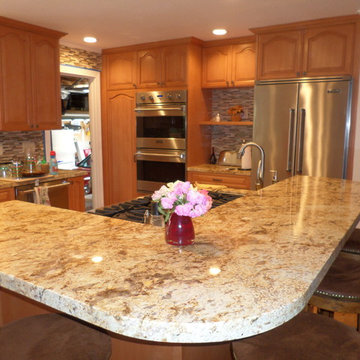 Traditional Custom Maple Cabinets
