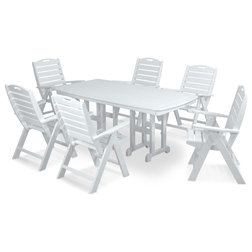 Transitional Outdoor Dining Sets by POLYWOOD