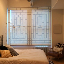 Delia Shades' "Ying Lattice" - Roller Shades