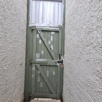 Garden House, gate and front door restoration in Wimbledon SW19