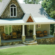 Curved Front Steps