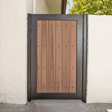 Iron & Wood Side Gate