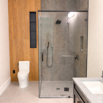 Pinterest-Inspired Modern Bath Design and Build