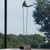 Athlete Arch Acrobat Sculpture, 31"