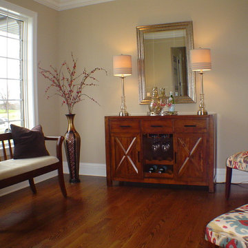 Home Staging of Empty Model in Northwest Indiana