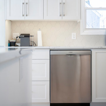 Extended Galley Kitchen