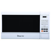 Total Chef Compact Countertop Microwave Oven, 700W, 0.7 Cubic Feet  Capacity, Digital Touchscreen Controls, One-Touch Push-Button Opening, 6  Pre-Set