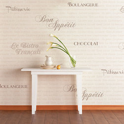 Typography Letter Wall Stencils - Products