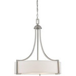 Savoy House - Savoy House 7P-7216-3-SN Terrell - 3 Light Pendant - Elegant and sophisticated, with clean, bold linesTerrell 3 Light Pend Satin Nickel *UL Approved: YES Energy Star Qualified: n/a ADA Certified: n/a  *Number of Lights: 3-*Wattage:60w E26 Medium Base bulb(s) *Bulb Included:No *Bulb Type:E26 Medium Base *Finish Type:Satin Nickel