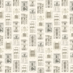 Architect, Vintage - Wallpaper