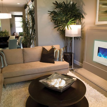 Best Wall Mount Electric Fireplace Ideas in Living Room