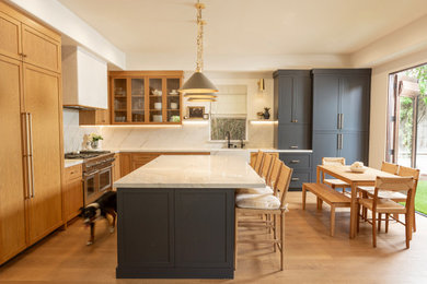 Inspiration for a transitional kitchen remodel in Other