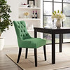 Regent Upholstered Fabric Dining Chair, Kelly Green