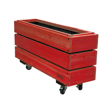 Prairie Style Cafe 47 Planter, Red