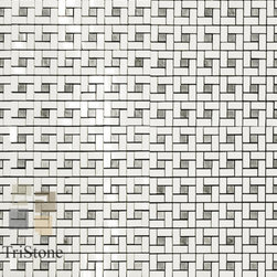 Thassos with Grey Carrara Chess Pattern - Products