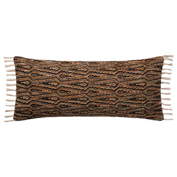 Multi-Colored Geometric Decorative Pillow by Justina Blakeney x Loloi, No Fill