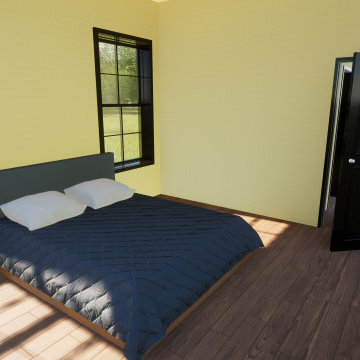 Barndo 2 Bed/2 Bath living arear with a shop