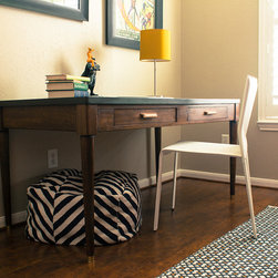 Midcentury desk graphite top - Furniture