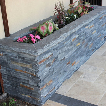 Stone Ledger Planter Box