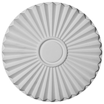 19 3/4"OD x 1 3/8"P Shakuras Ceiling Medallion (For Canopies up to 5")