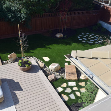 Modern Asian Inspired Backyard in Palo Alto