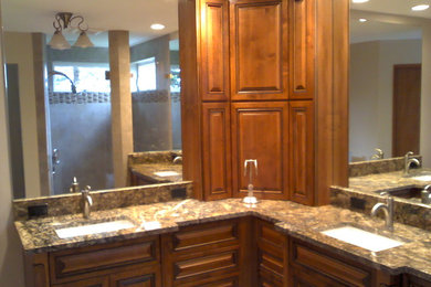Bathroom - traditional bathroom idea in Seattle